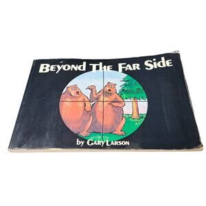 Vtg Beyond the Far Side by Gary Larson 1983 CARTOON PAPERBACK BOOK funny READ